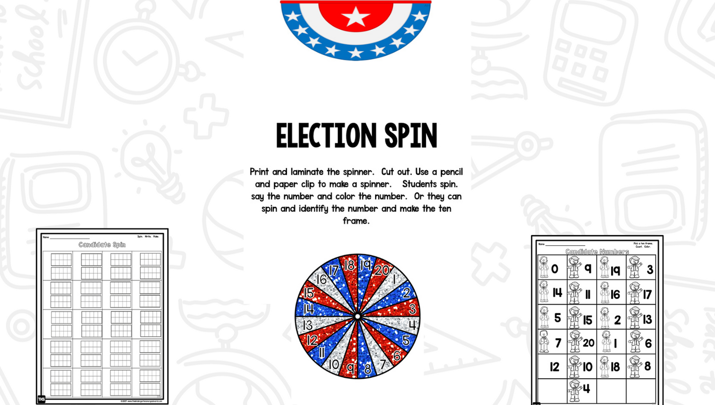 Election 2024 Kindergarten Social Studies