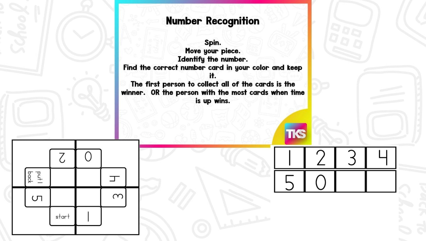 Game It Up! Numbers & Counting