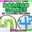 Kindergarten Math & Phonics Domino Games | Phonics Activities & Math Activities