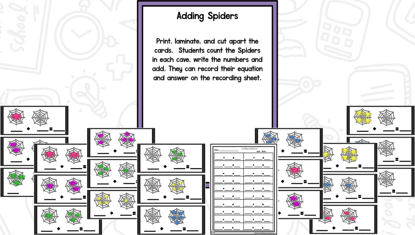 Spiders: A Research and Writing Project PLUS Centers!