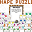 Shapes Bootcamp: A 2D and 3D Shapes Unit (Safari Theme)