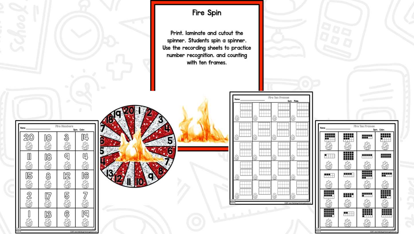 Fire Safety: A Research and Writing Project PLUS Centers!