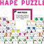 Shapes Bootcamp: A 2D and 3D Shapes Unit (Monster Theme)