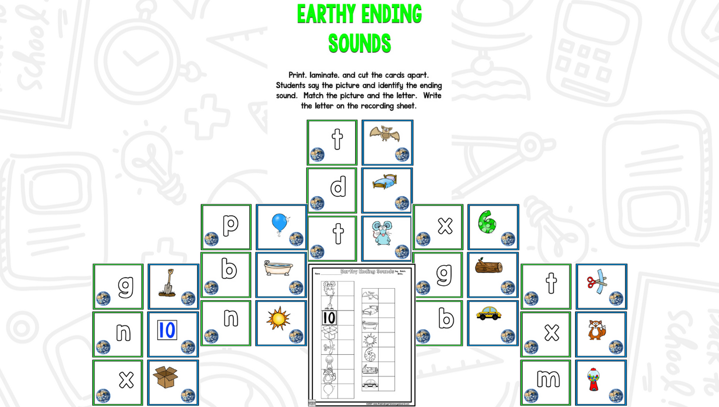 Earth Day Research and Writing Project PLUS Centers!