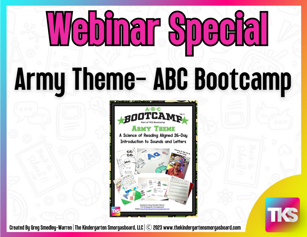 ABC Bootcamp Army Theme Webinar Special
