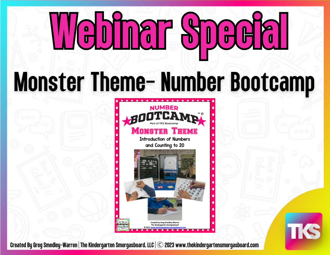 Number Bootcamp Monster Theme Webinar Special