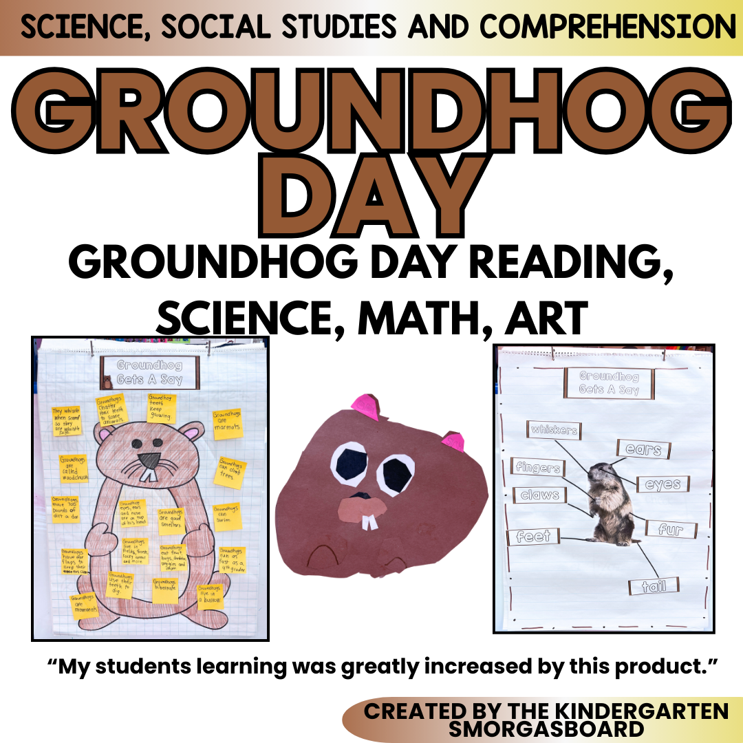 Groundhog Day Activities! Groundhog Craft!