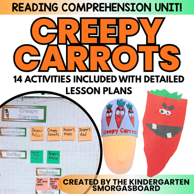 Creepy Carrots - Reading Comprehension Strategies & Activities - Read It Up!