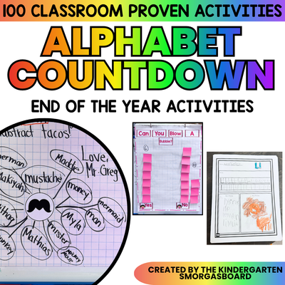 End Of The Year! ABC Countdown! Alphabet Countdown! Backwards Bootcamp!