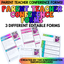 Parent Teacher Conference Forms: Editable Forms