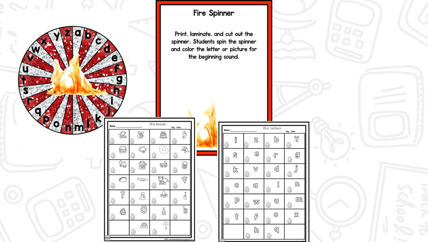 Fire Safety: A Research and Writing Project PLUS Centers!