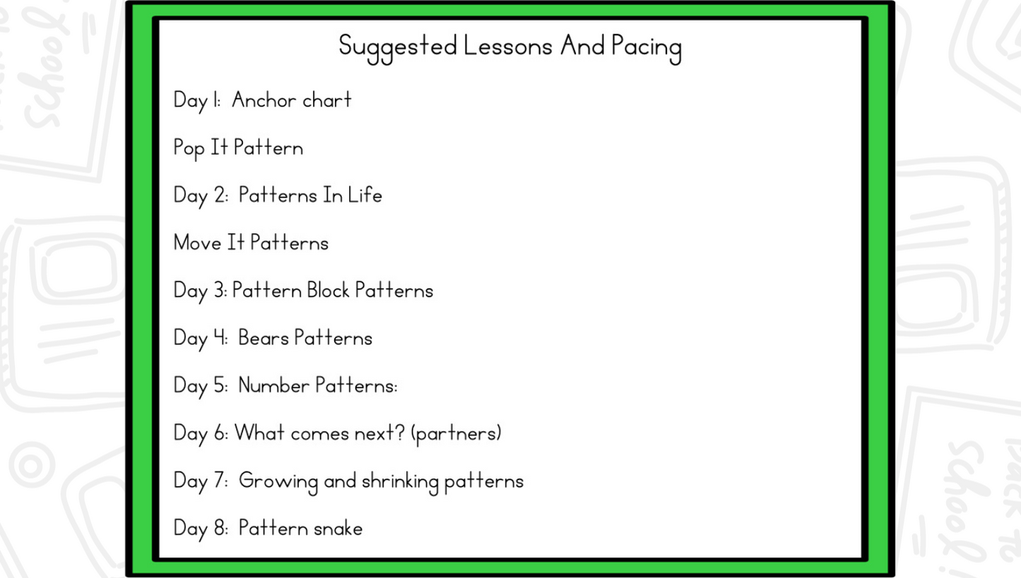 Math It Up! Patterns