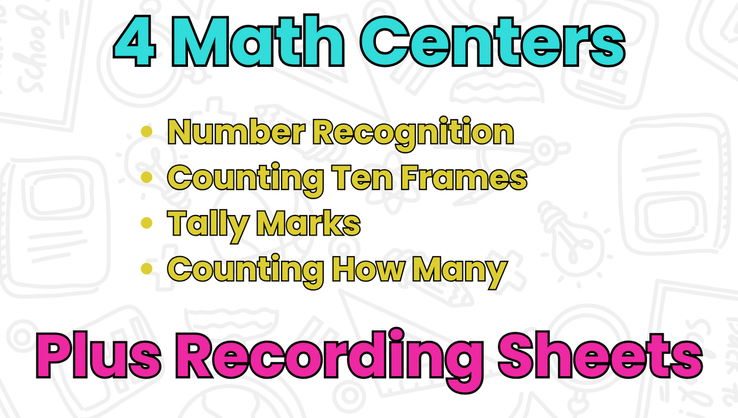 Falling Leaves Numbers & Counting