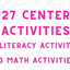 Pineapple Math and Literacy Centers