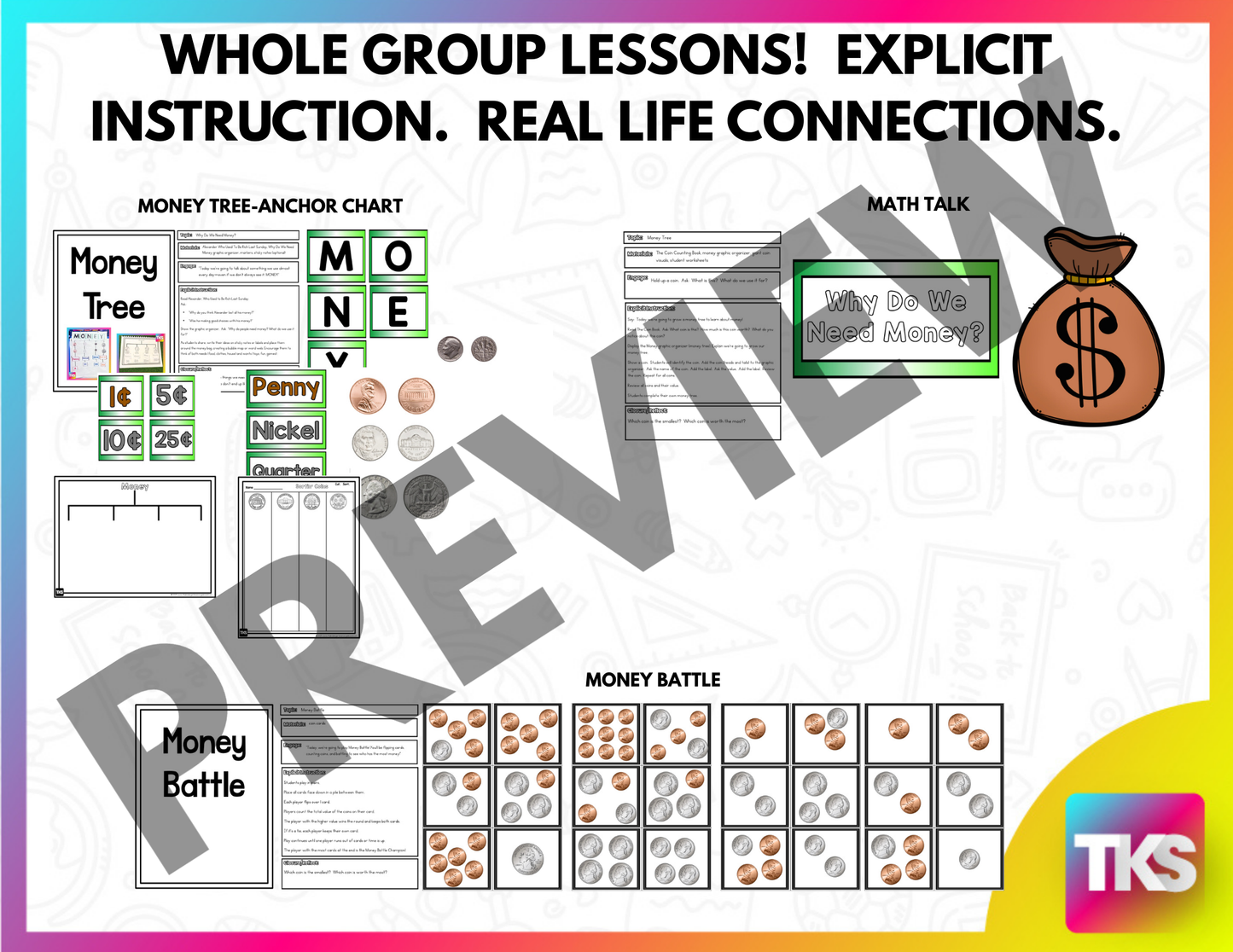 Money: Counting Money And Money Worksheets