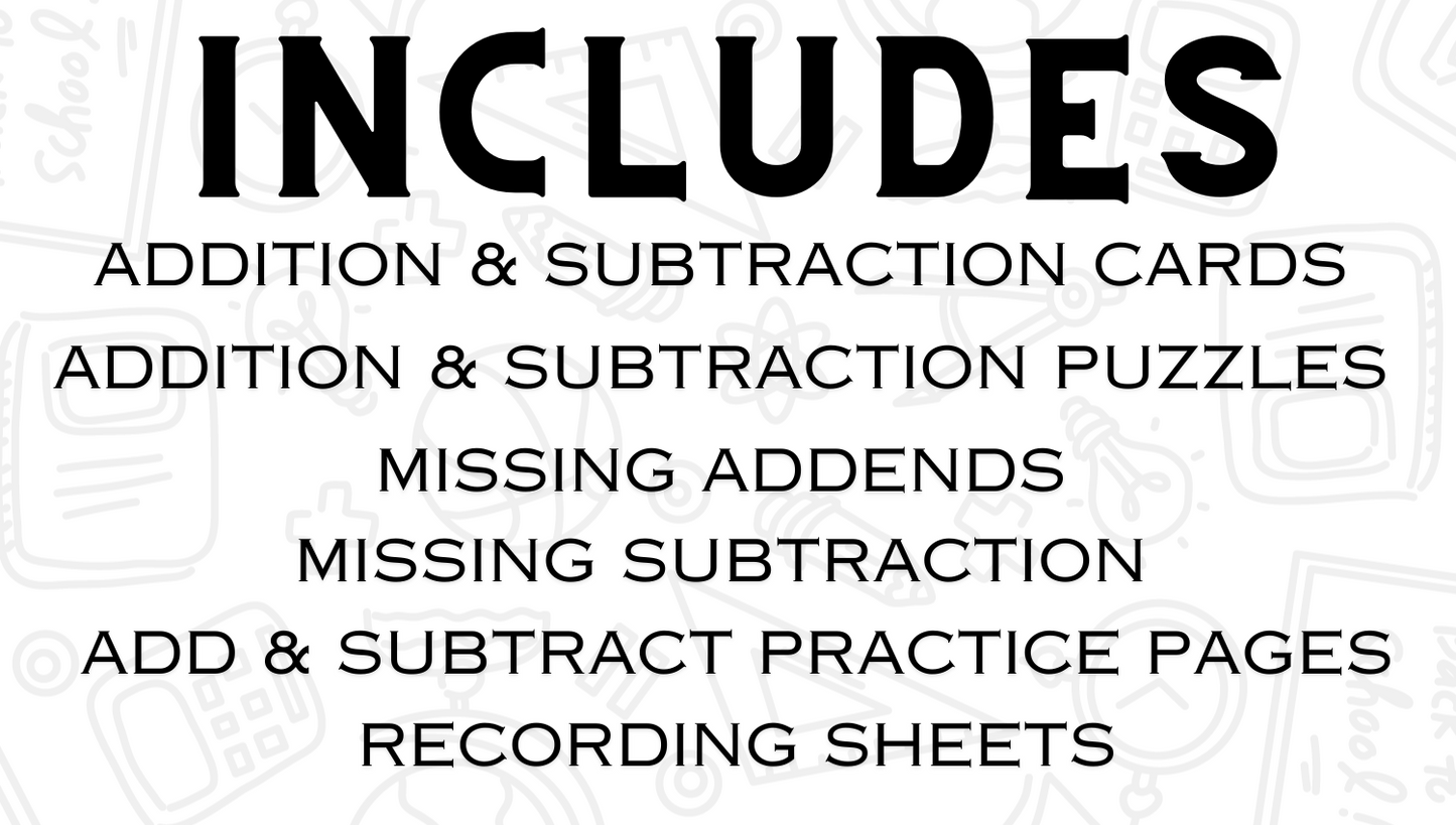 Donut Shop: Addition and Subtraction