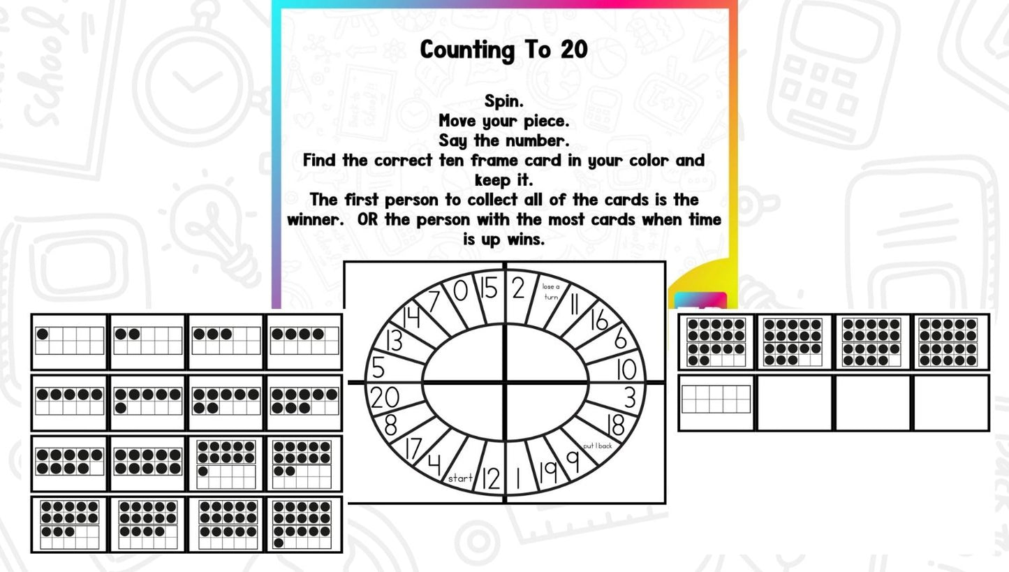 Game It Up! Numbers & Counting