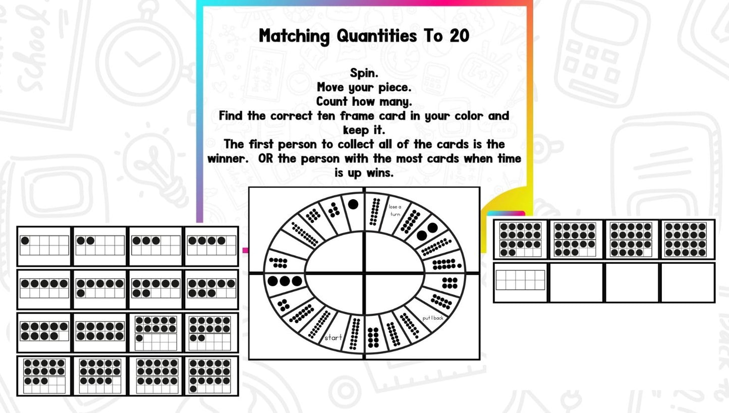 Game It Up! Numbers & Counting