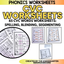 CVC Worksheets: No Prep CVC Words Worksheets-See It! Say It! Spell It!