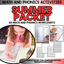 Summer Packet | Summer Worksheets | Kindergarten Review | 60 Worksheets