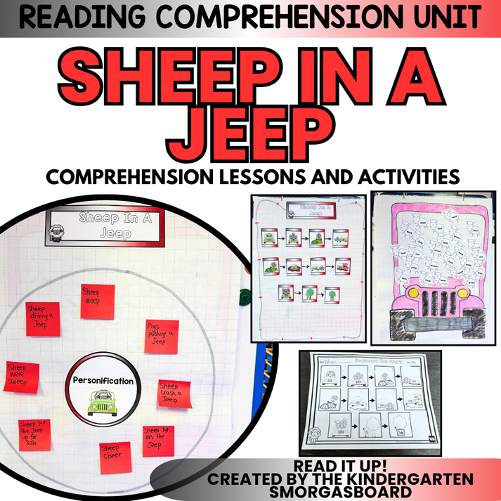 Read It Up! Sheep in a Jeep – The Kindergarten Smorgasboard Online Store