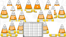 Candy Corn Numbers and Counting