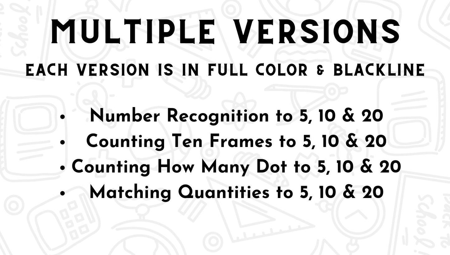 Game It Up! Numbers & Counting