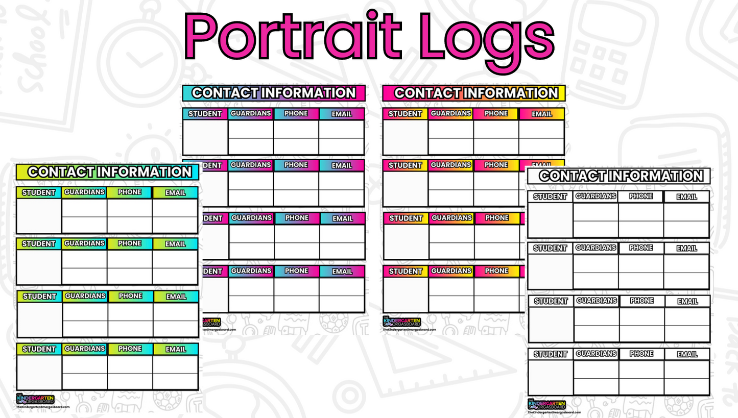 Family Communication Logs - Editable Documentation Forms