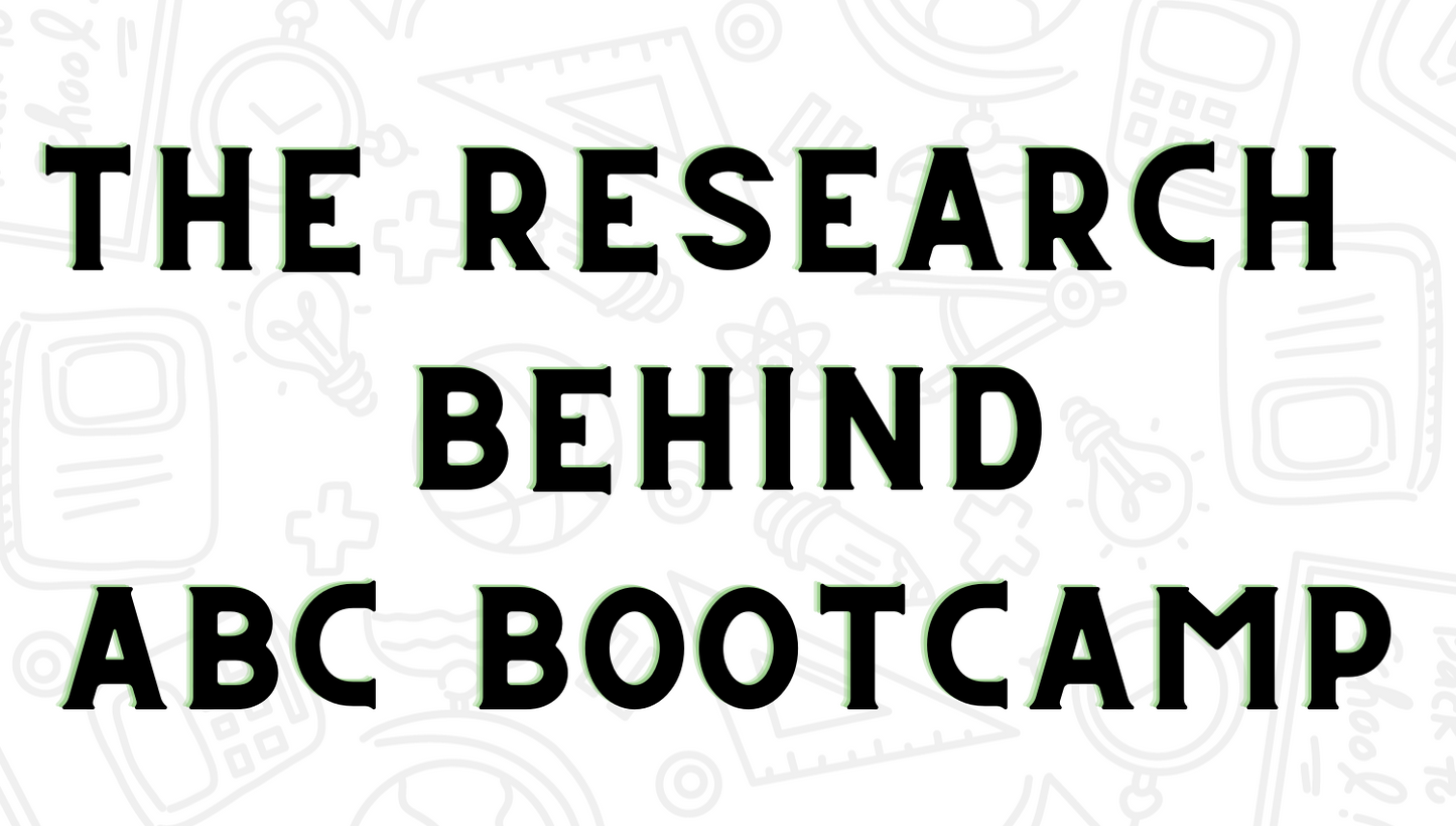 ABC Bootcamp®: A 26-Day Introduction to Letters and Sounds (Superhero Theme)