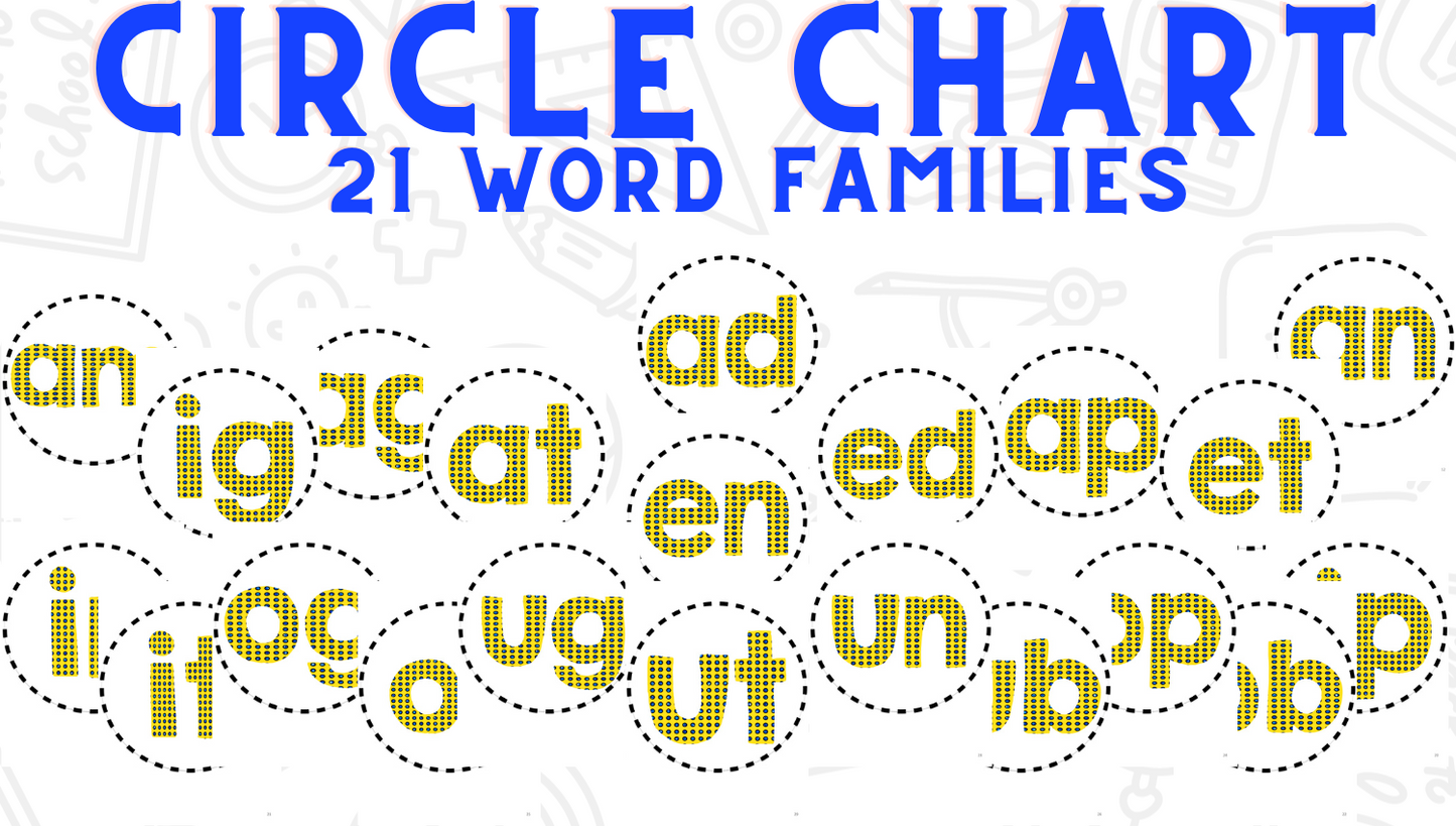 Word Family Bootcamp (Superhero Theme)