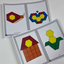 Build It Up! November Pattern Block and Counting Cube Mats