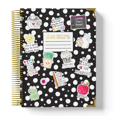 2024 - 2025 Stickerpalooza By Laura Kelly Teacher Planner by BERTEAU & Co.