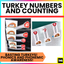 Thanksgiving Math Centers – Turkey Counting Games for Kindergarten Numbers, Ten Frames, and Tally Marks