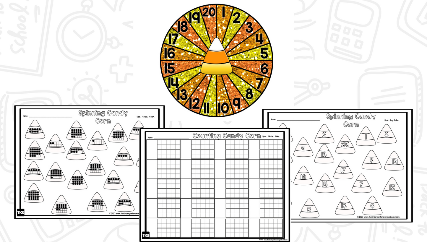 Candy Corn Numbers and Counting