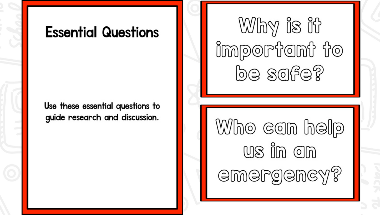 Fire Safety: A Research and Writing Project PLUS Centers!