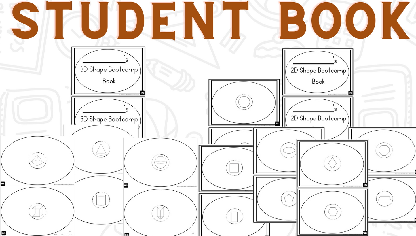 Shapes Bootcamp: A 2D and 3D Shapes Unit (Safari Theme)