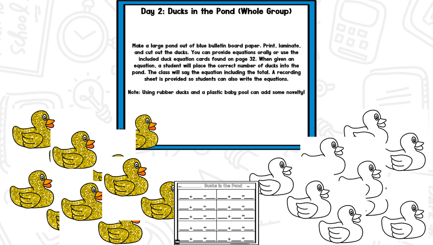 Math It Up! Ducks In The Pond