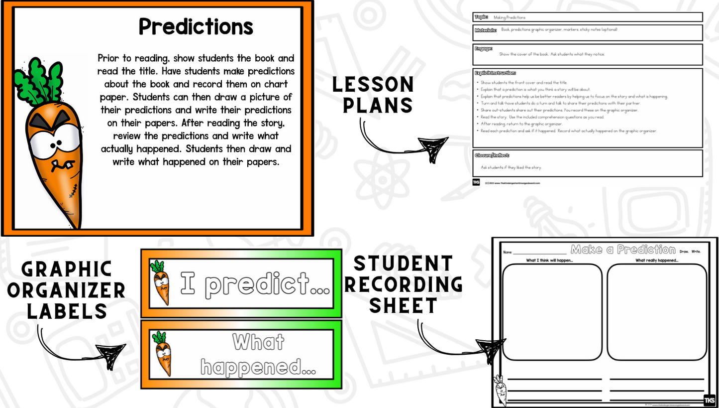 Creepy Carrots - Reading Comprehension Strategies & Activities - Read It Up!