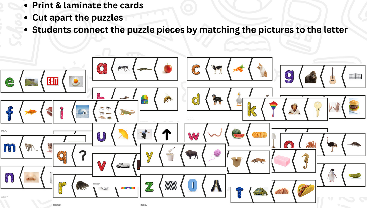 Clip It! Beginning Sounds