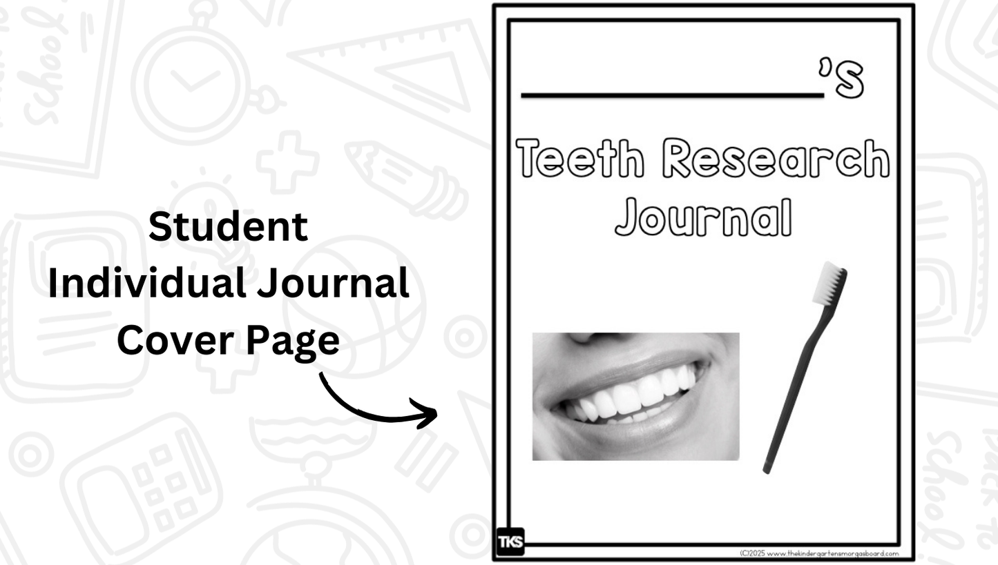 Teeth! A Dental Health Research and Writing Project