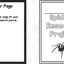 Spiders Reading Writing & Science Activities for Kindergarten