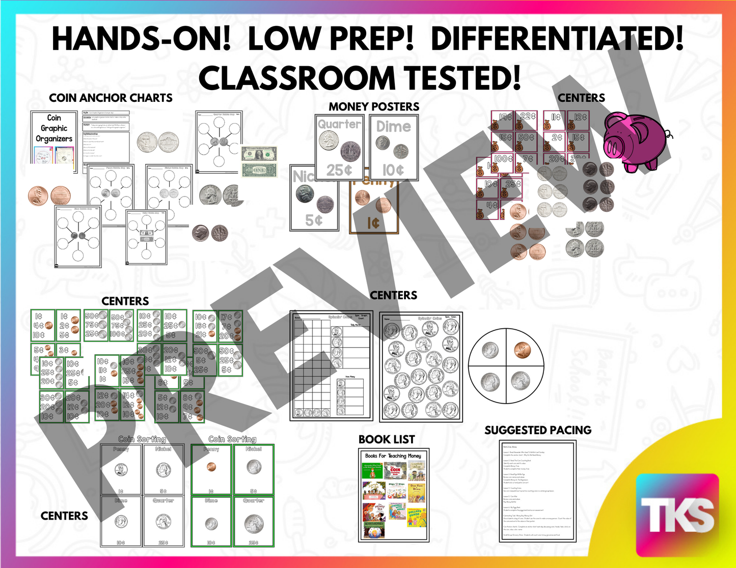 Money: Counting Money And Money Worksheets