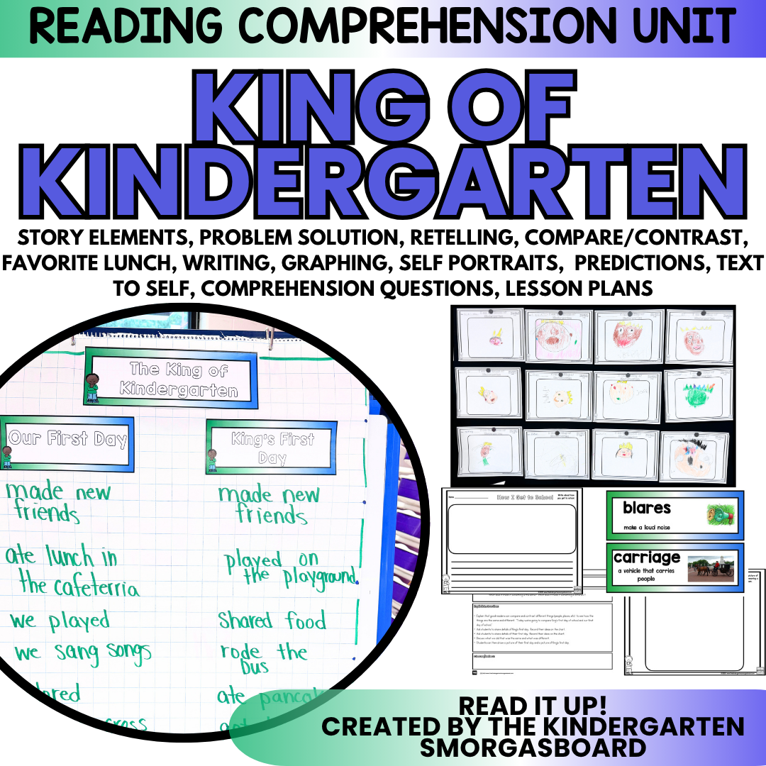 https://www.teacherspayteachers.com/Product/King-Of-Kindergarten-Queen-Of-Kindergarten-Reading-Comprehension-Bundle-8223455