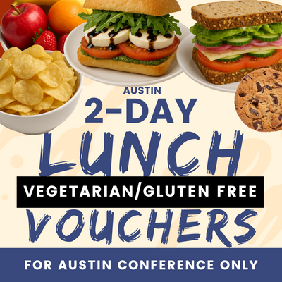 Elevate! Austin Vegetarian/GF 2-Day Lunch