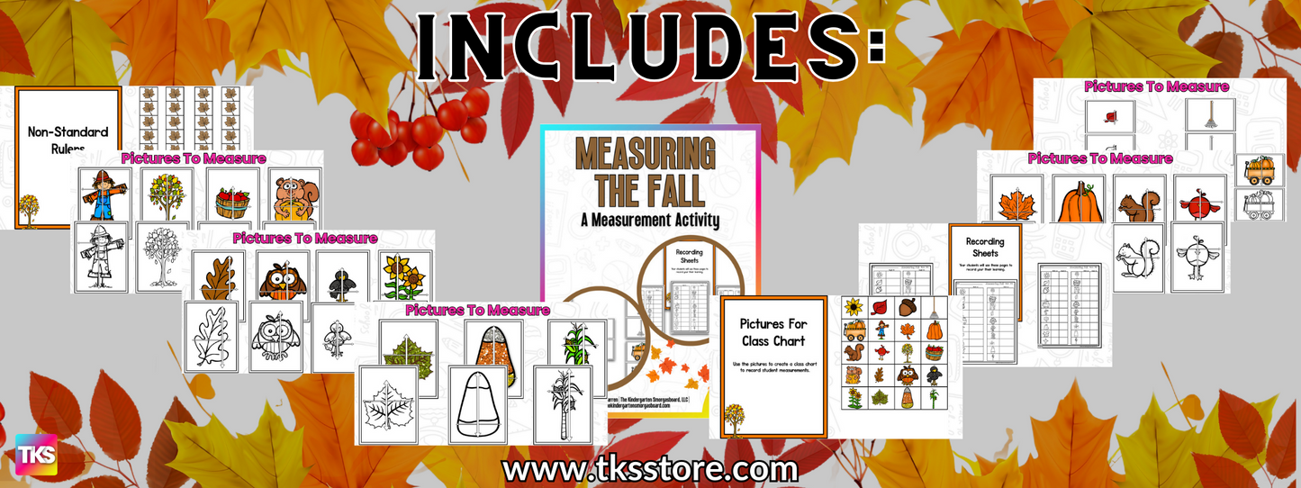 Fall Math and Literacy BUNDLE!