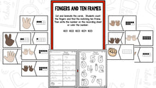 Finger Counting to 10 with Matching Posters