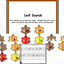 Leaf Puzzles: Letters, Sounds, Numbers, and Counting