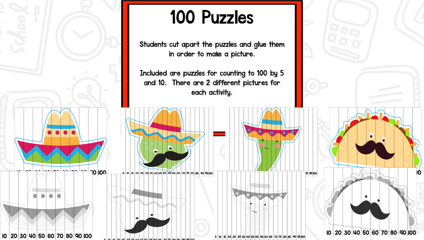 100th Day of School: Fiesta 100!