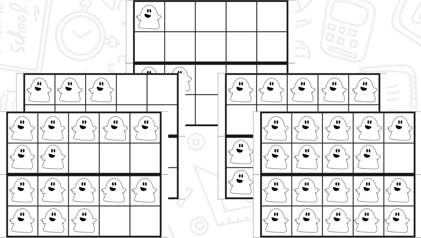 Skeletons and Ghosts Numbers and Counting Fun!