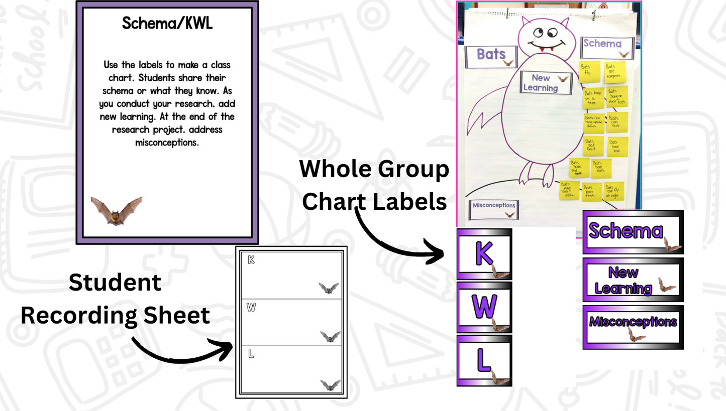 Bats: A Research and Writing Project PLUS Centers!